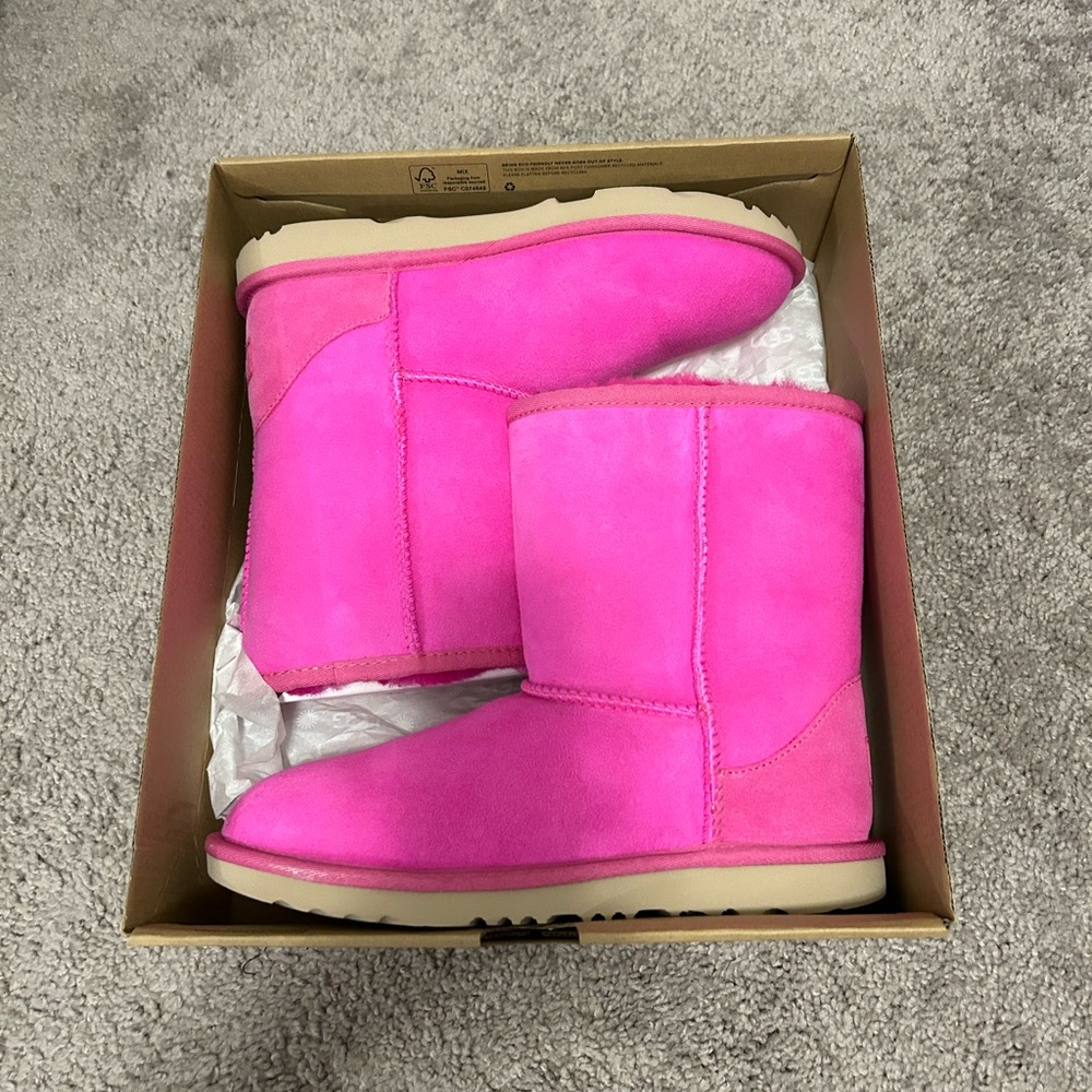 UGG Kids' Classic II Pink Boots